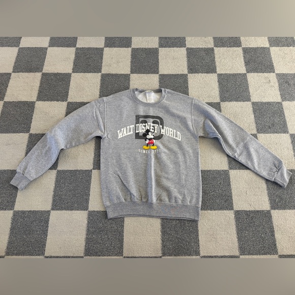 Disney Sweaters - Gray Walt Disney World Crewneck